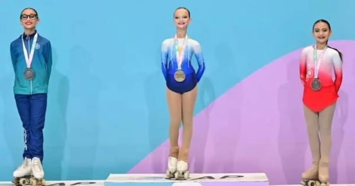 María Pía Camuglia Yost: La joven campeona del mundo de patinaje artístico en Buenos Aires