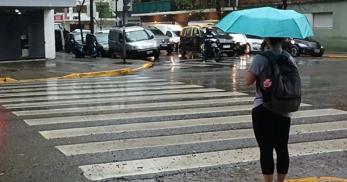 Alerta amarilla por tormentas en el AMBA y 14 provincias: previsiones de lluvia