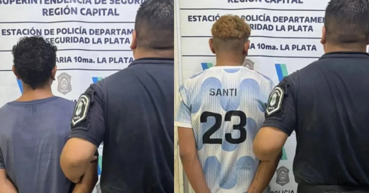 Detención de dos adolescentes por el homicidio de un hombre en City Bell