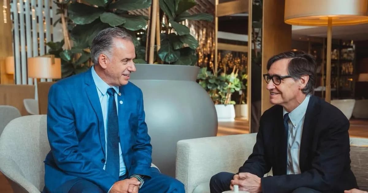 Colaboración entre Catalunya y Uruguay: encuentro de Illa y Orsi en Barcelona