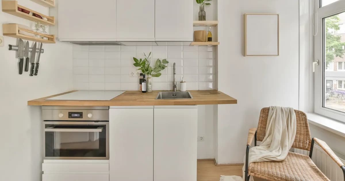 Diez propuestas para optimizar y darle carácter a cocinas pequeñas
