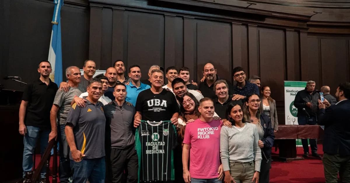 Claudio García reflexiona sobre adicciones en la UBA: "Llevo 18 años limpio y soy feliz"