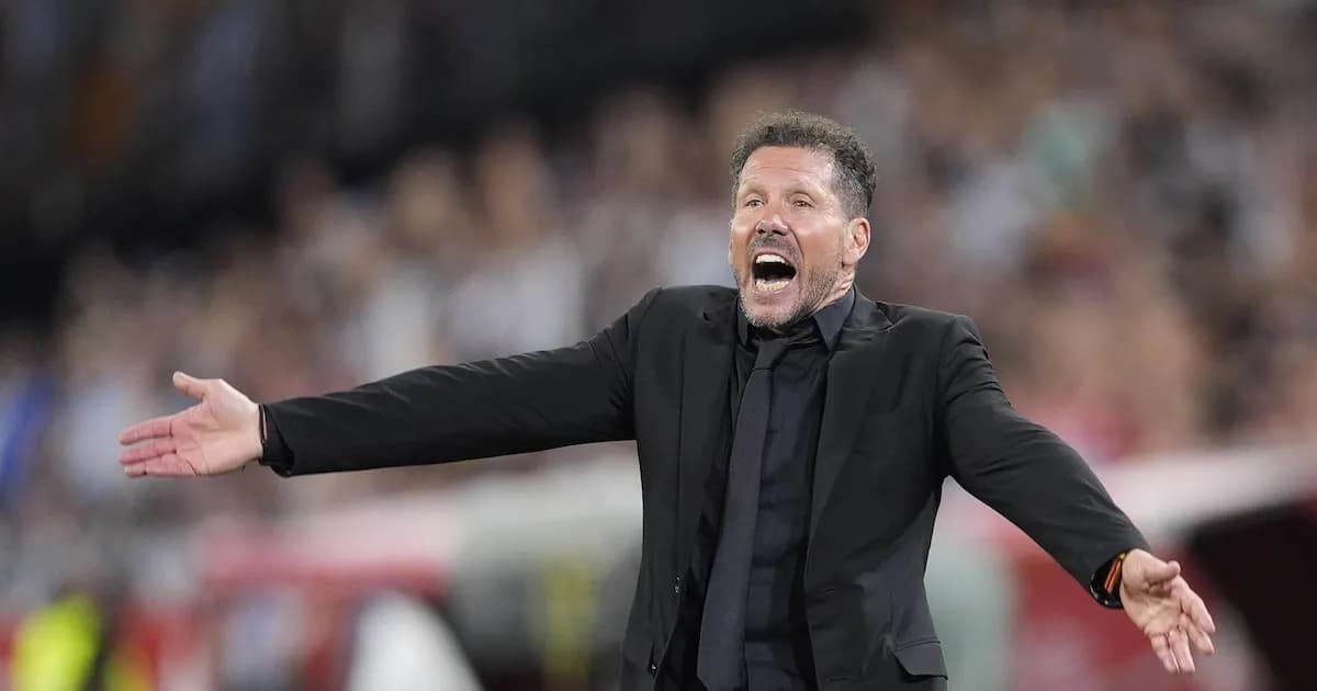 Simeone: "Los hinchas buscan triunfos, no palabras"