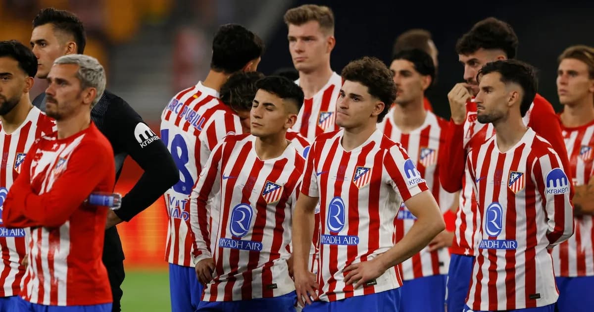 Julián Álvarez y la desilusión del Atlético tras perder la Copa del Rey ante la Real Sociedad