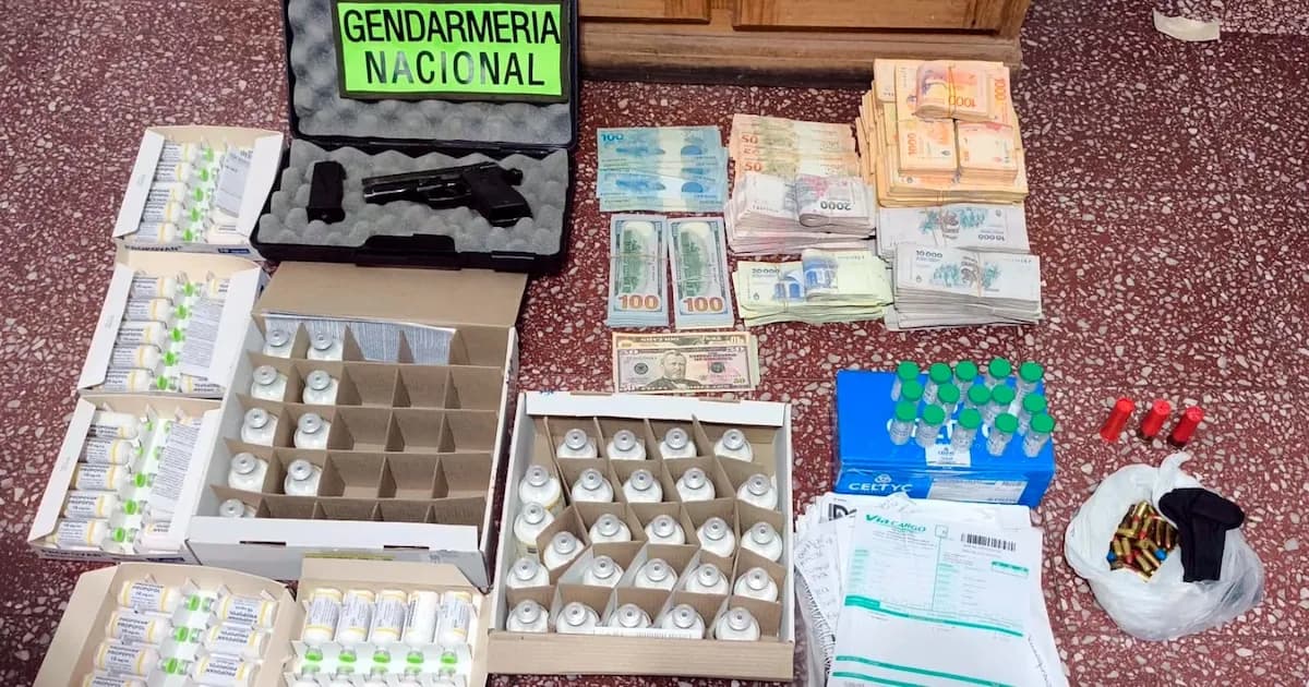 Desarticulación de red de tráfico de fentanilo y otras sustancias en Puerto Madryn