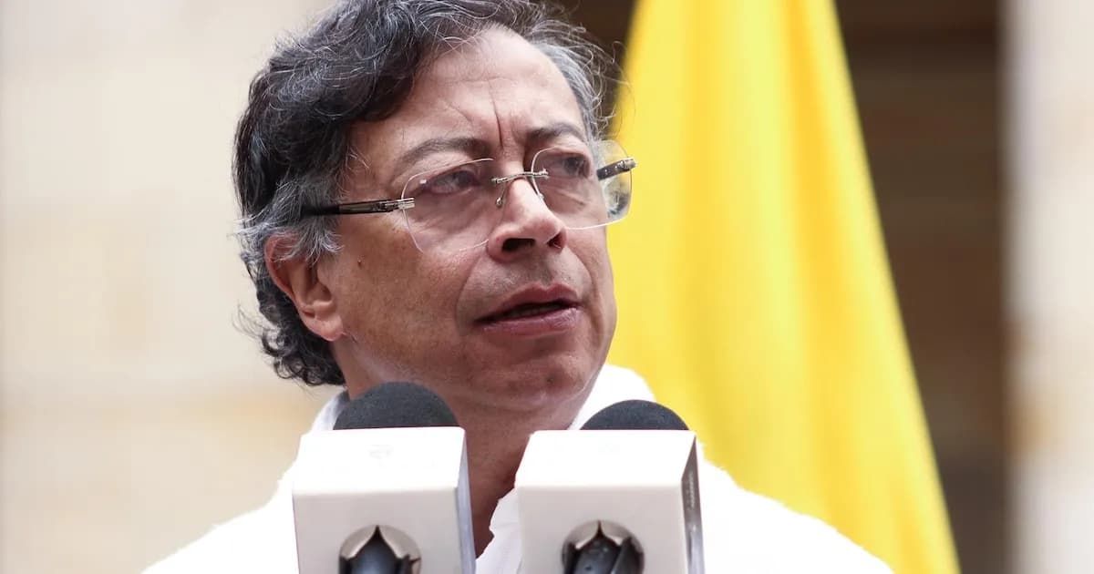 Petro inicia acciones legales contra Noboa por acusaciones vinculadas al narcotráfico