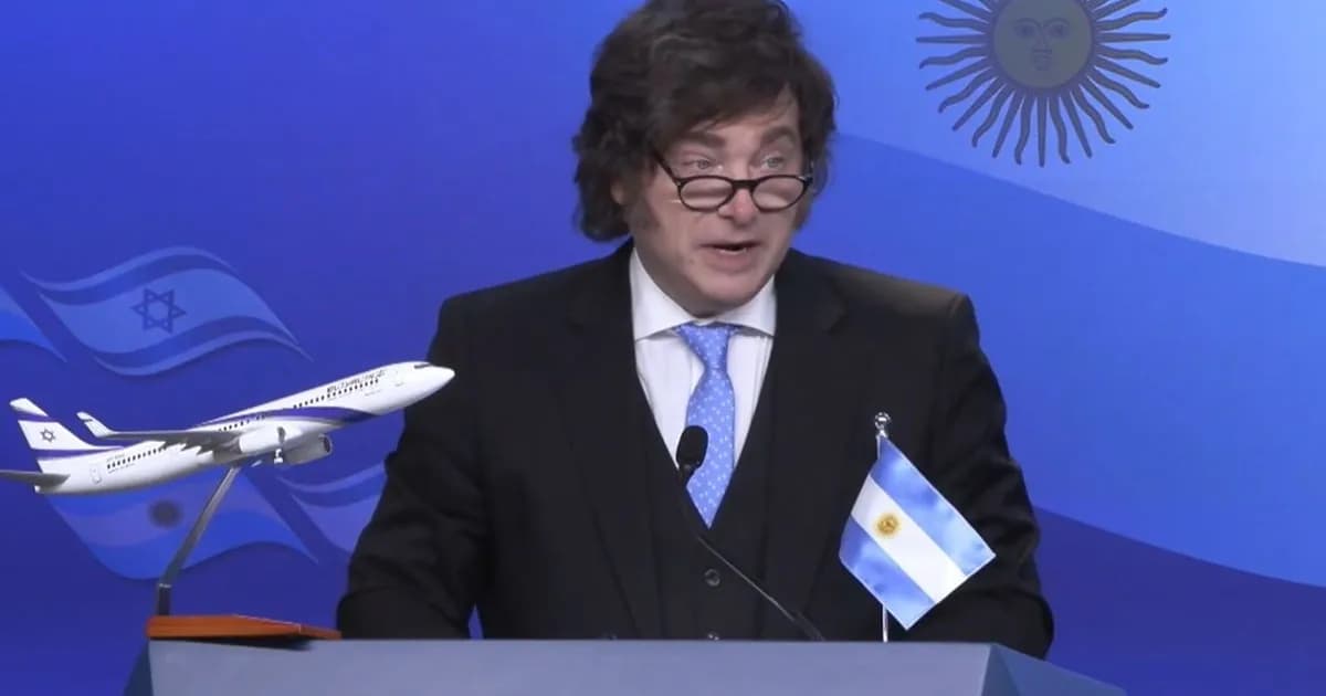 Milei impulsa la primera ruta aérea directa entre Buenos Aires y Tel Aviv