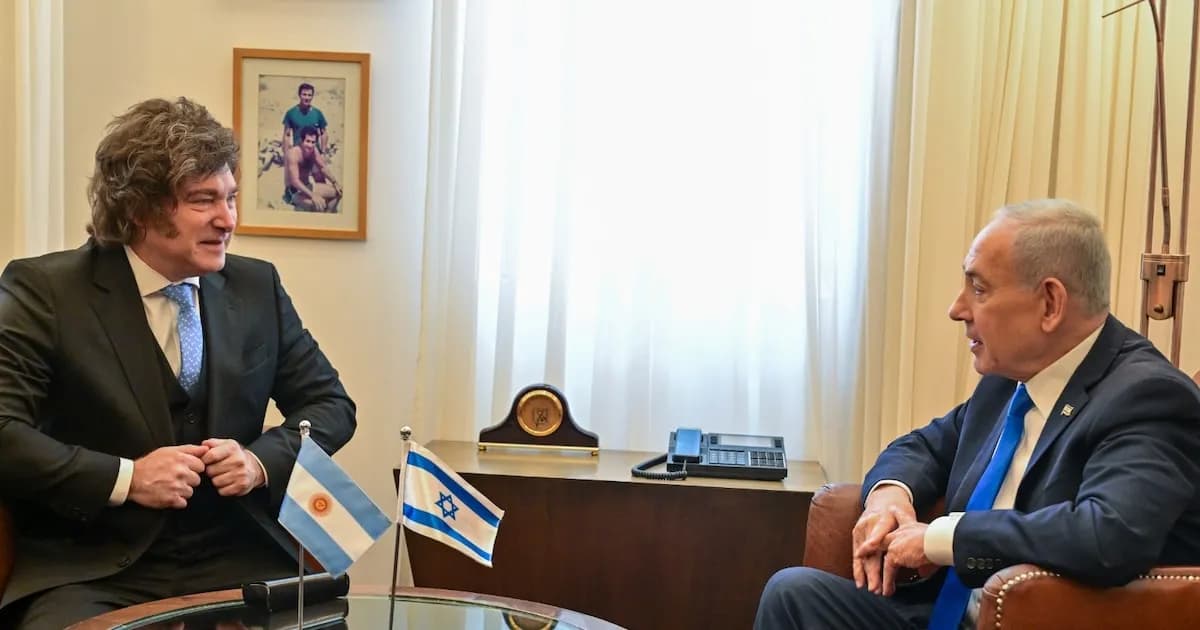 Argentina e Israel presentan los 'Acuerdos de Isaac': una nueva era de cooperación