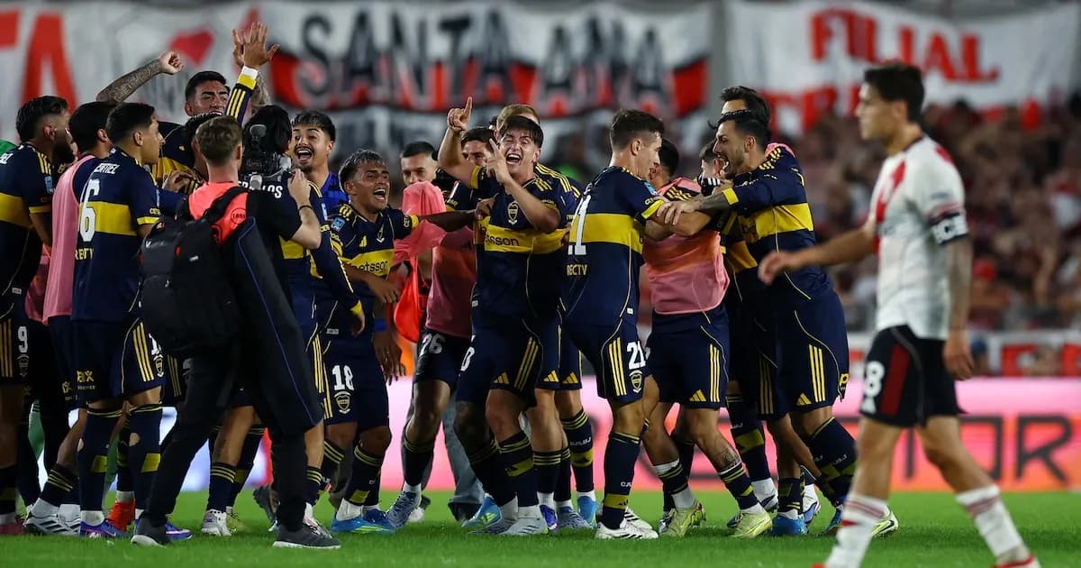 Boca triunfa en el Superclásico y redefine los cruces en los playoffs del Apertura