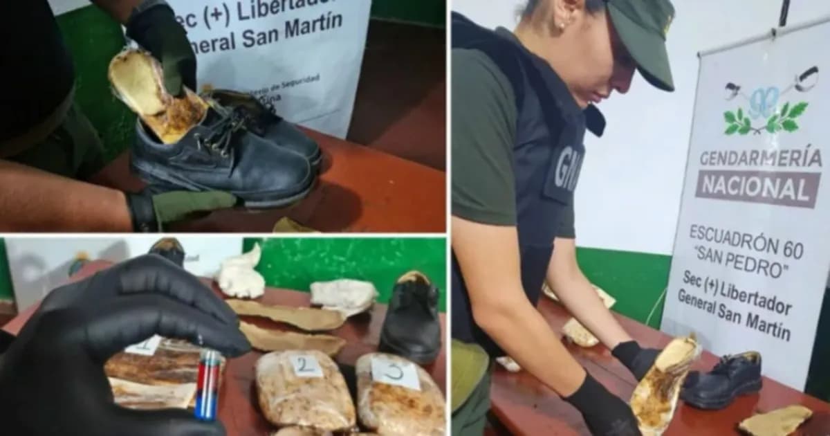 Tres detenidos con casi 4 kilos de cocaína en un control en Jujuy
