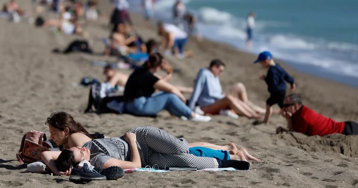 España anticipa un adelanto primaveral con temperaturas de hasta 27 grados