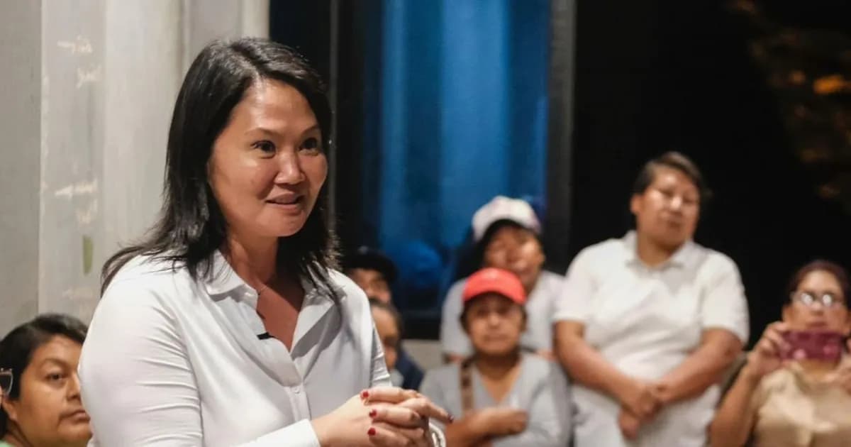 Keiko Fujimori se postula nuevamente para la presidencia de Perú en 2026