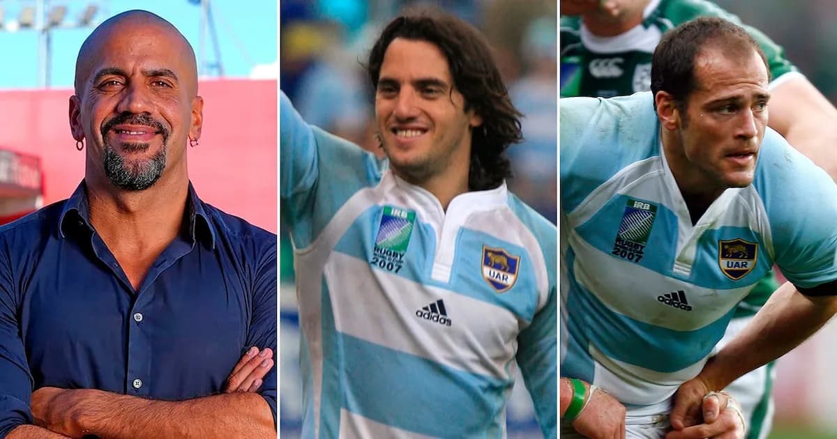 Verón recuerda una Navidad agitada en Manchester junto a leyendas del rugby argentino