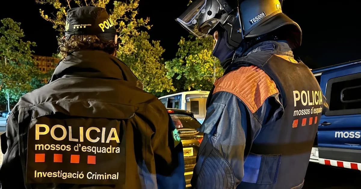 Gran operativo de los Mossos d'Esquadra contra el tráfico de drogas y armas en Lleida