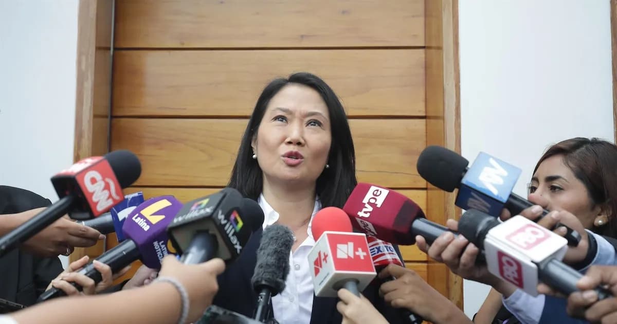 Fujimori apoya la propuesta de López Aliaga para elecciones complementarias en Perú