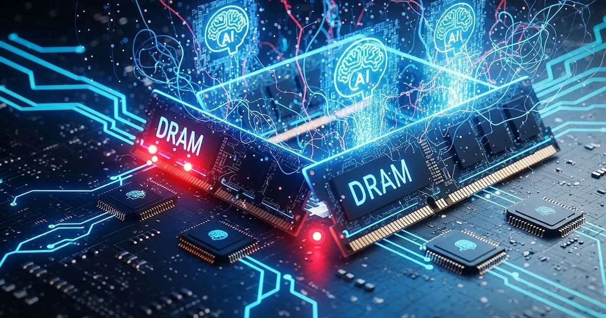 La escasez de memoria RAM podría alcanzar el 60% de la demanda global para 2027