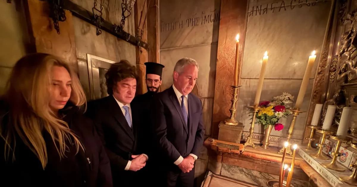 Javier Milei concluye su gira en Israel en medio de tensiones internacionales