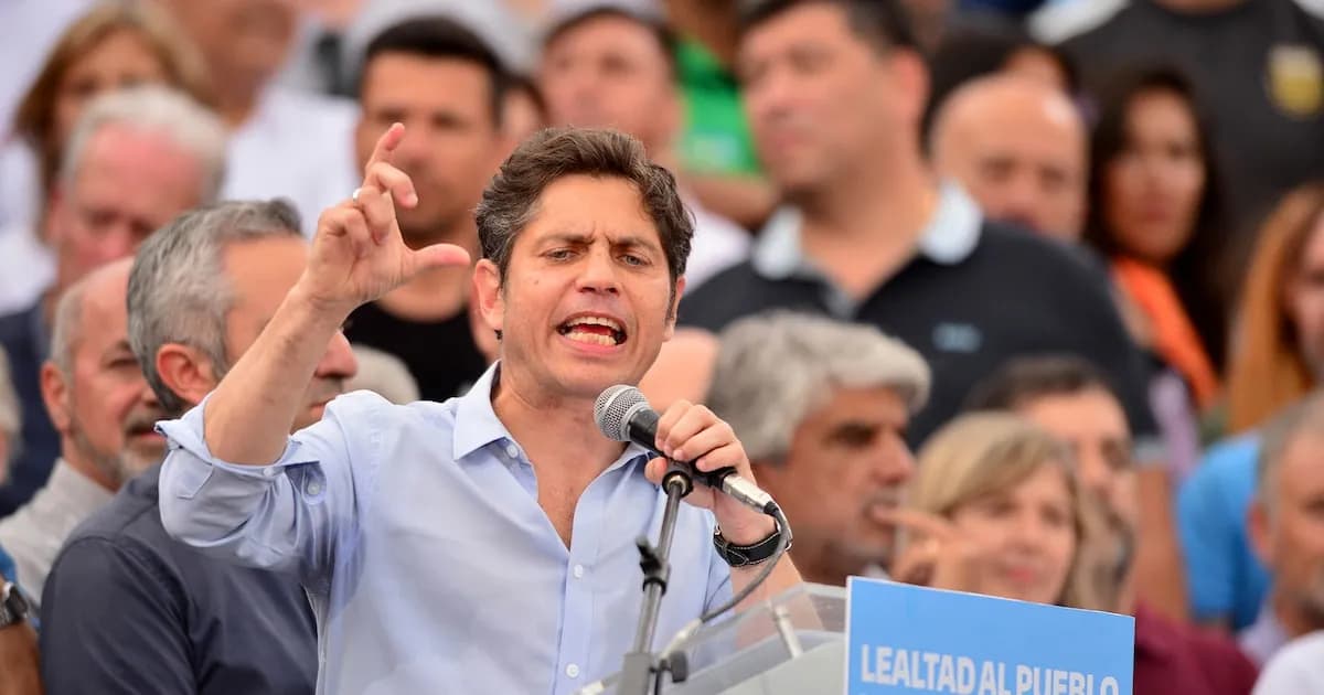 Kicillof asume como presidente del PJ bonaerense: tensiones y reclamos por Cristina Kirchner