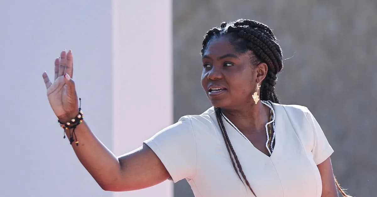 Francia Márquez defiende su gestión a seis meses del final del mandato de Petro