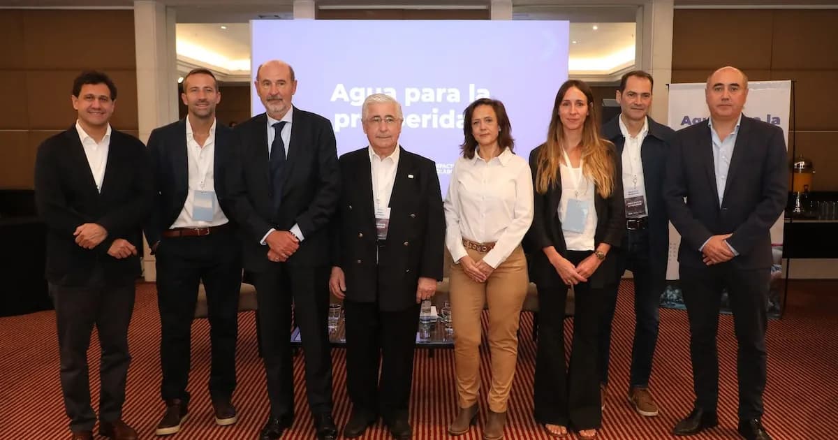 Argentina promueve una agenda hídrica centrada en el desarrollo sostenible y la colaboración multisectorial