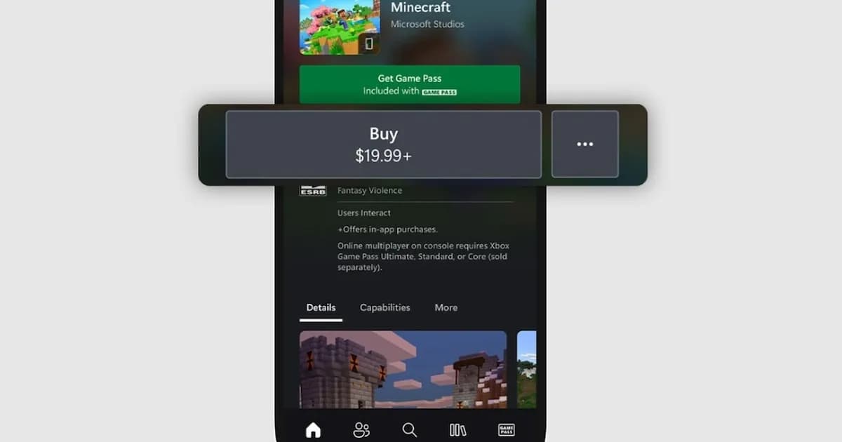 Microsoft reafirma su intención de lanzar una tienda de juegos móviles para Xbox