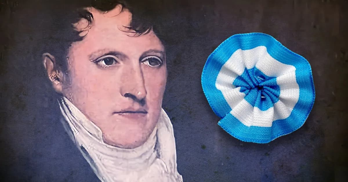 Sociedad: Manuel Belgrano y la creación de la escarapela: del aval oficial a los contratiempos con la bandera que le pidieron esconder