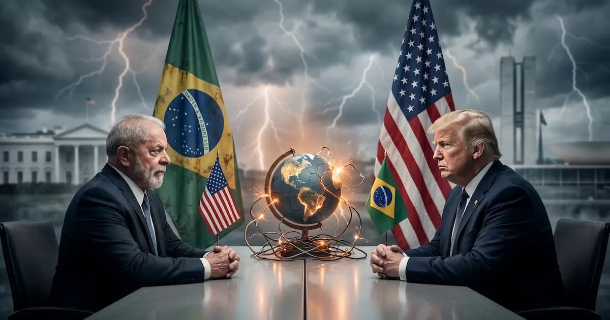 Crisis entre Brasil y EE. UU.: Lula retira credenciales a agente de seguridad en gesto de reciprocidad