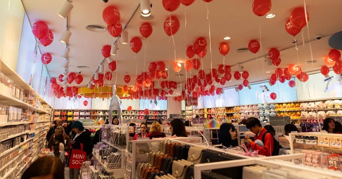 MINISO causa sensación en Buenos Aires: inauguración masiva y plan de inversión de u$s50 millones