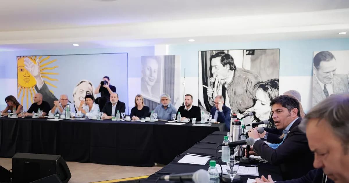 Axel Kicillof asume liderazgo del PJ bonaerense y promueve la unidad en el partido