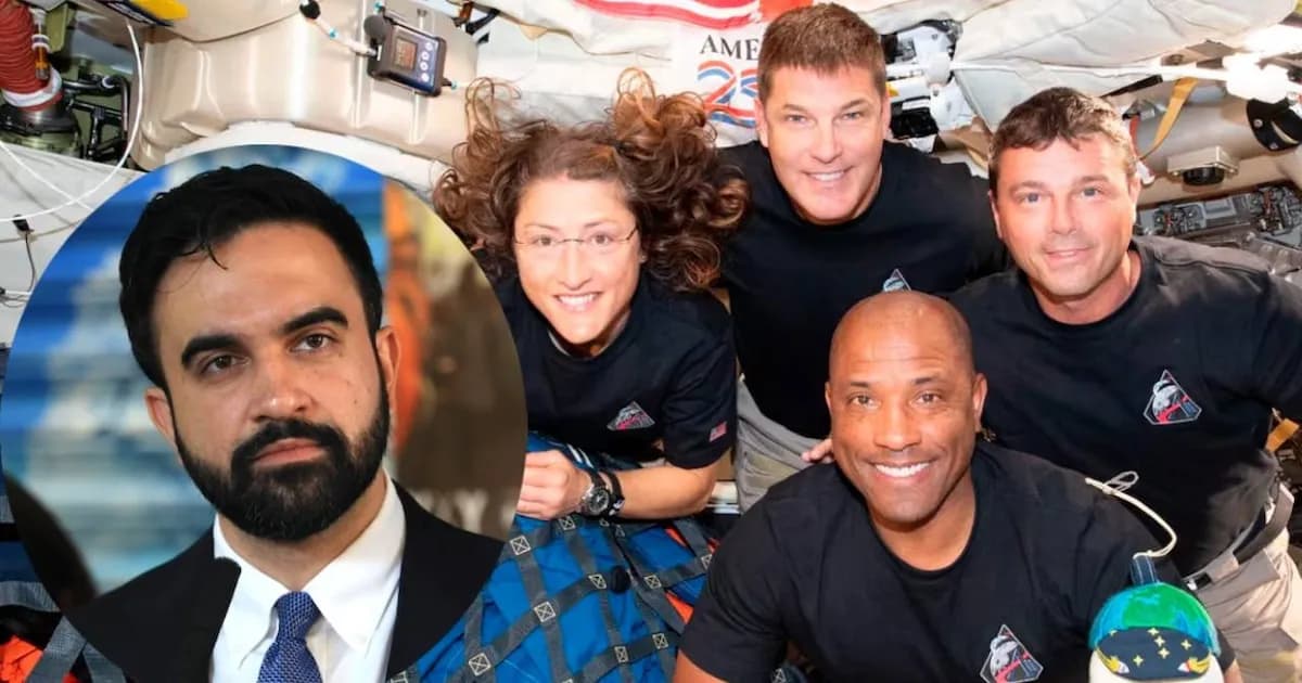 Presionan a Zohran Mamdani para que autorice un desfile en honor a los astronautas de Artemis II