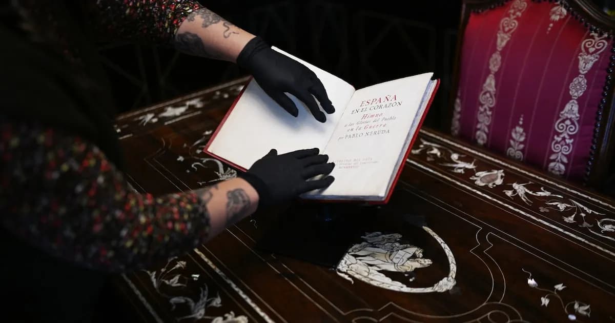 La fascinante historia de "España en el corazón" de Pablo Neruda: un tesoro literario