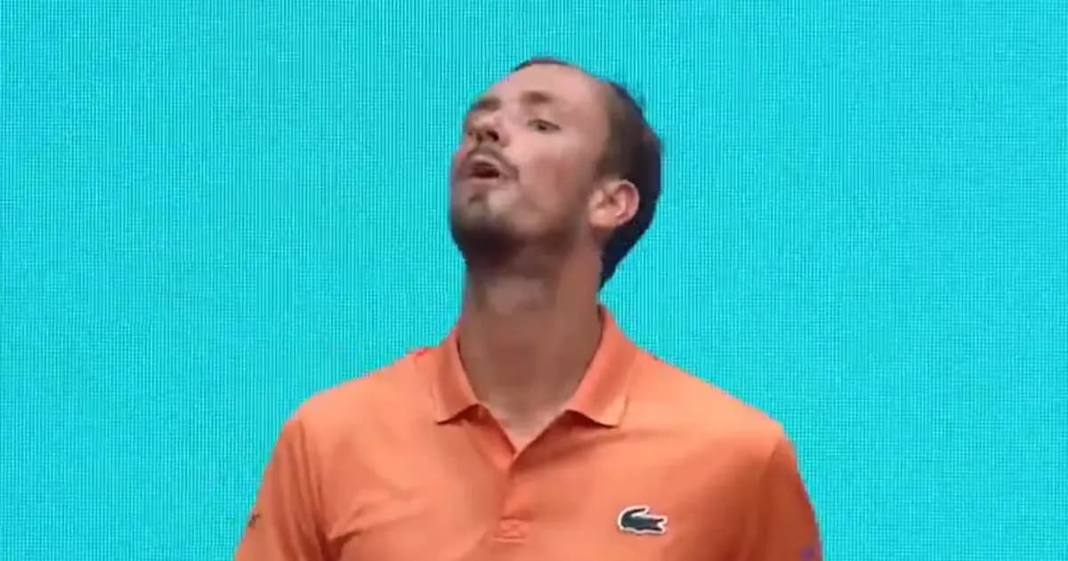 La polémica reacción de Medvedev en el Masters 1000 de Madrid genera controversia