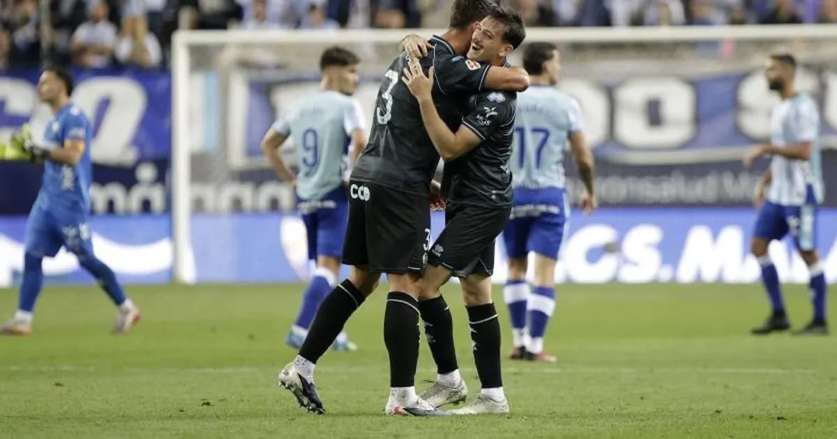 El Castellón sorprende al Málaga y se acerca al ascenso directo en La Rosaleda