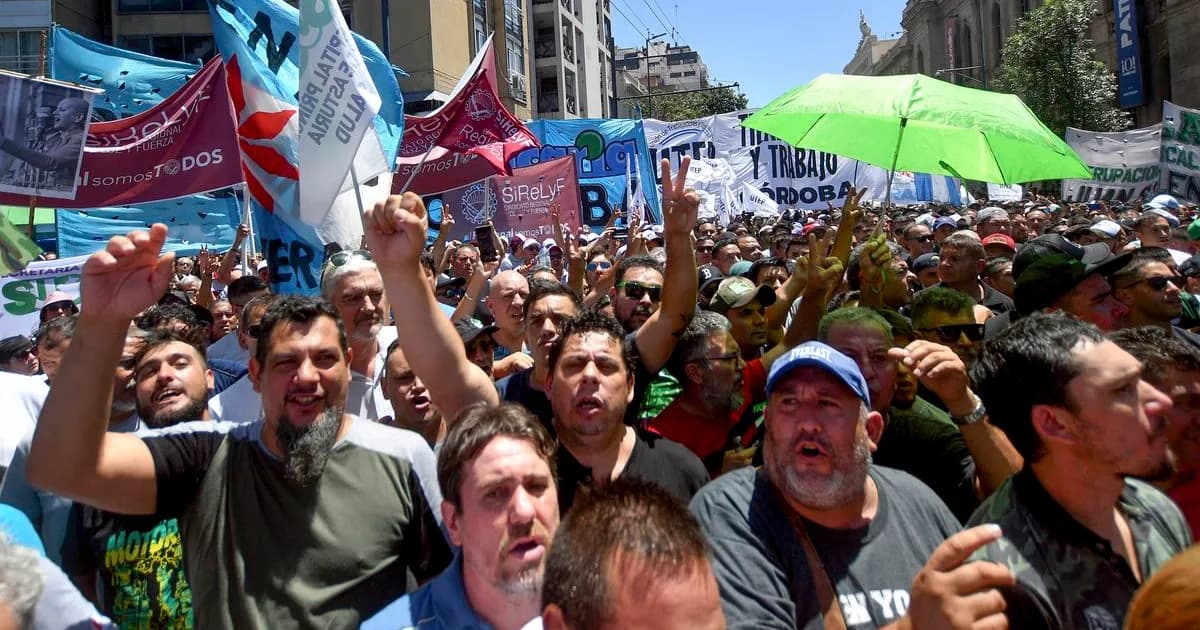 Actualidad: Paro amplio de la CGT: qué gremios adhieren a la medida de fuerza contra la enmienda laboral