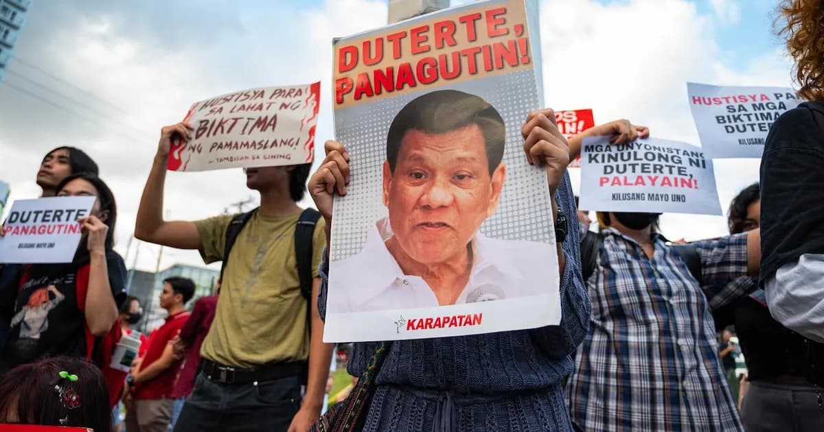 TPI encuentra pruebas contra Duterte por crímenes de lesa humanidad