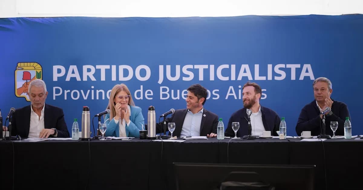 Kicillof impulsa una nueva era en el PJ bonaerense con el objetivo de sumar 200 mil afiliados
