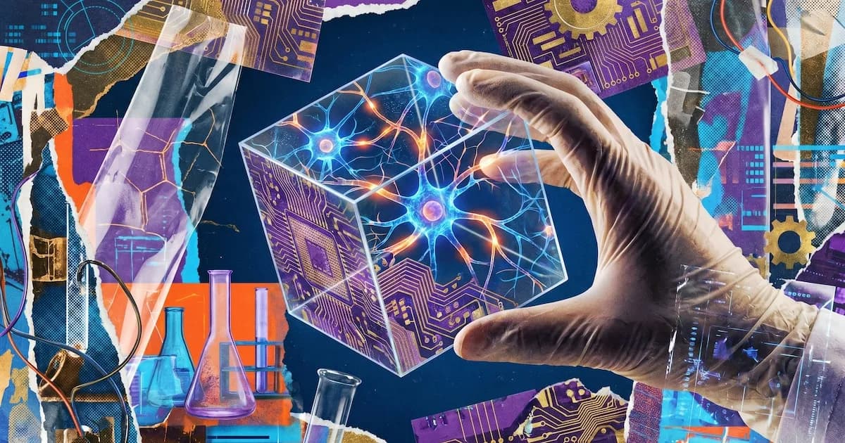 Innovador dispositivo combina neuronas vivas y electrónica para avanzar en inteligencia artificial