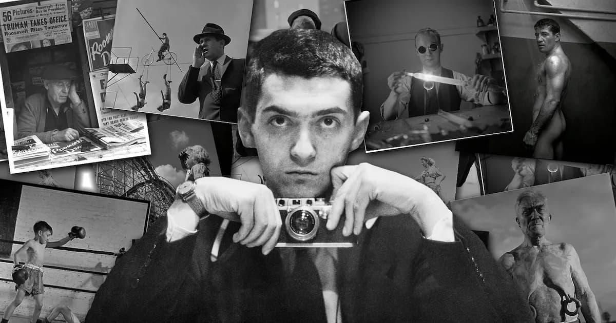 Descubren fotos inéditas de Stanley Kubrick en el metro de Nueva York