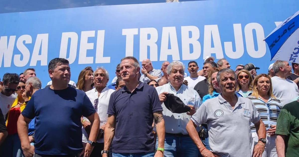 La CGT reafirma su movilización del 30 de abril contra el gobierno de Milei