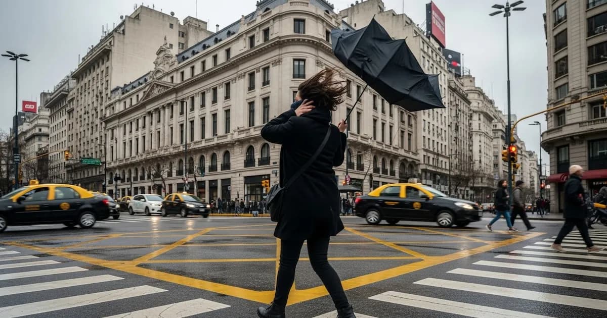 Bajo cero en Buenos Aires: la llegada del frío y alerta por vientos