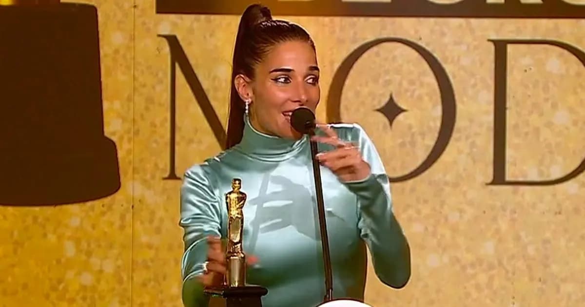 Juana Viale brilla con el Oro en los Martín Fierro de la Moda 2026