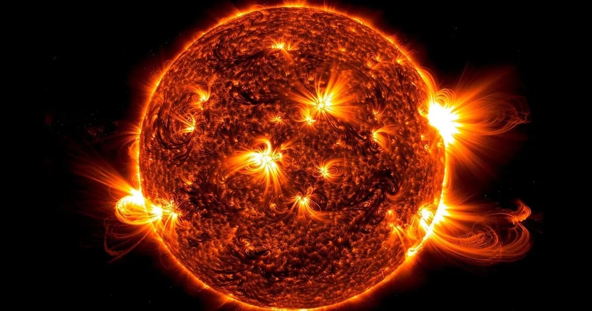 Un aficionado desafía a la NASA y graba el Sol desde su jardín