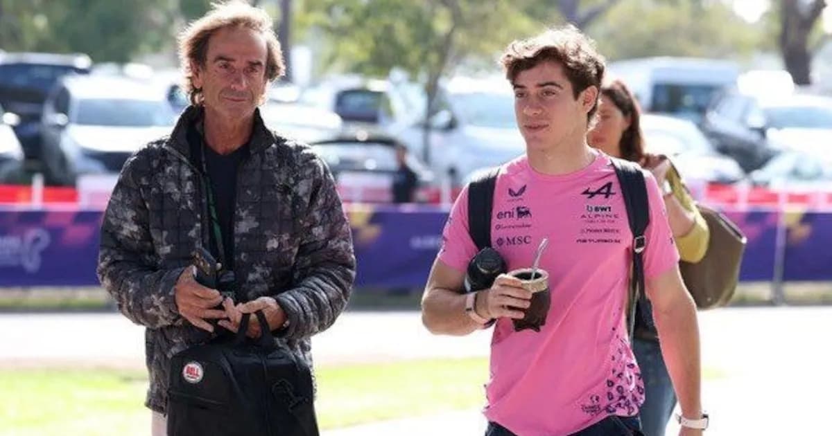 La emotiva celebración de Aníbal, padre de Colapinto, tras el éxito en Palermo