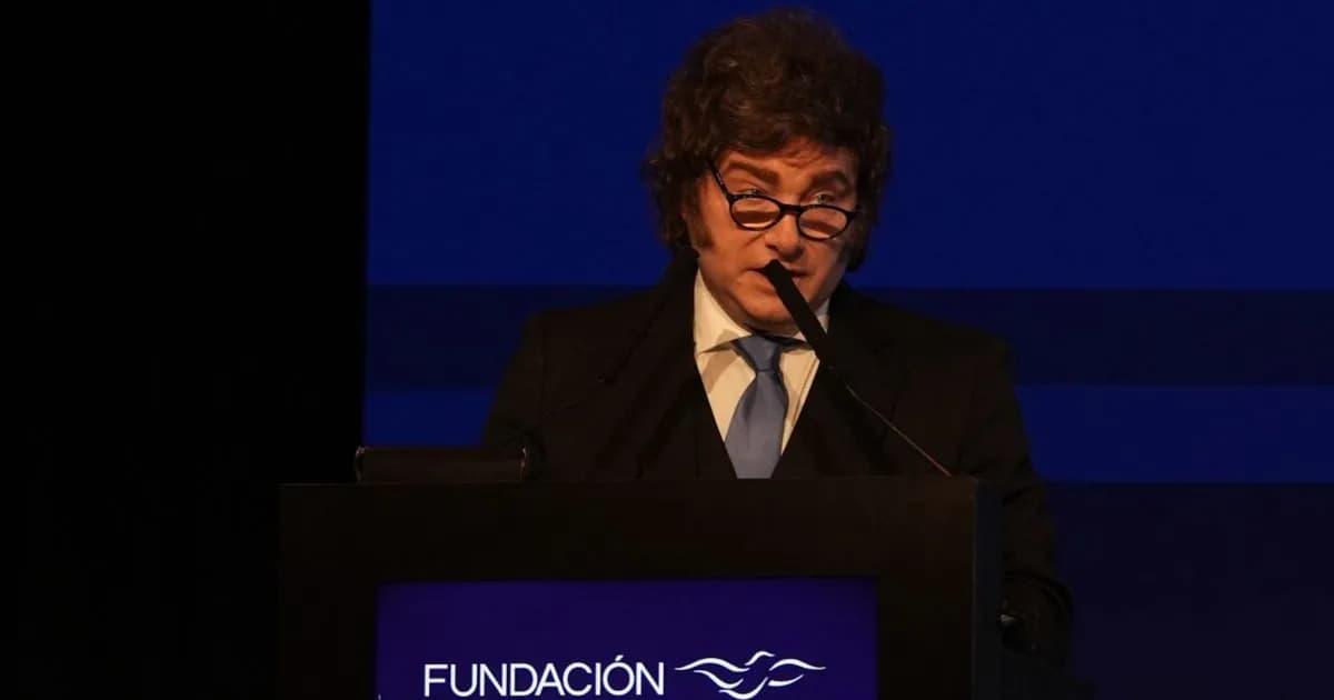 Milei en la cena de la Fundación Libertad: 'Cumpliremos con nuestras deudas y reduciremos el riesgo país'