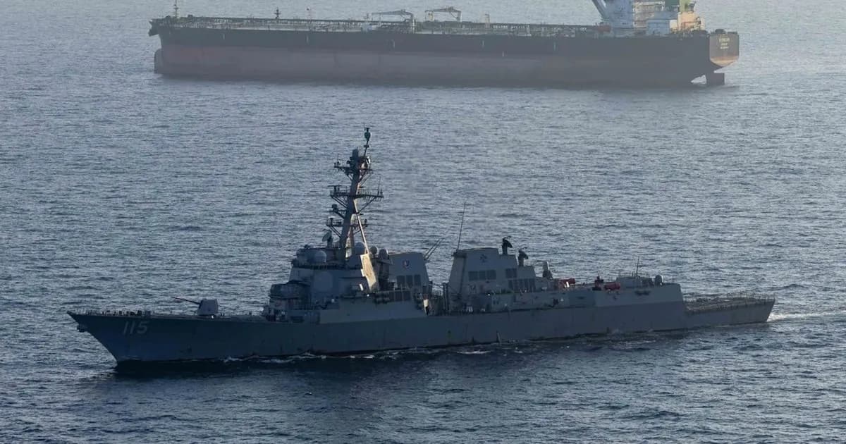 EEUU intercepta un petrolero iraní en el estratégico estrecho de Ormuz