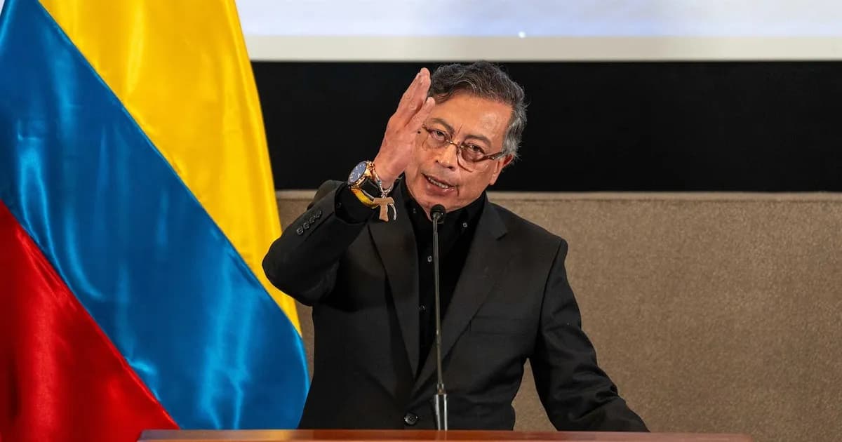 Petro defiende la seguridad en Colombia tras recientes ataques violentos