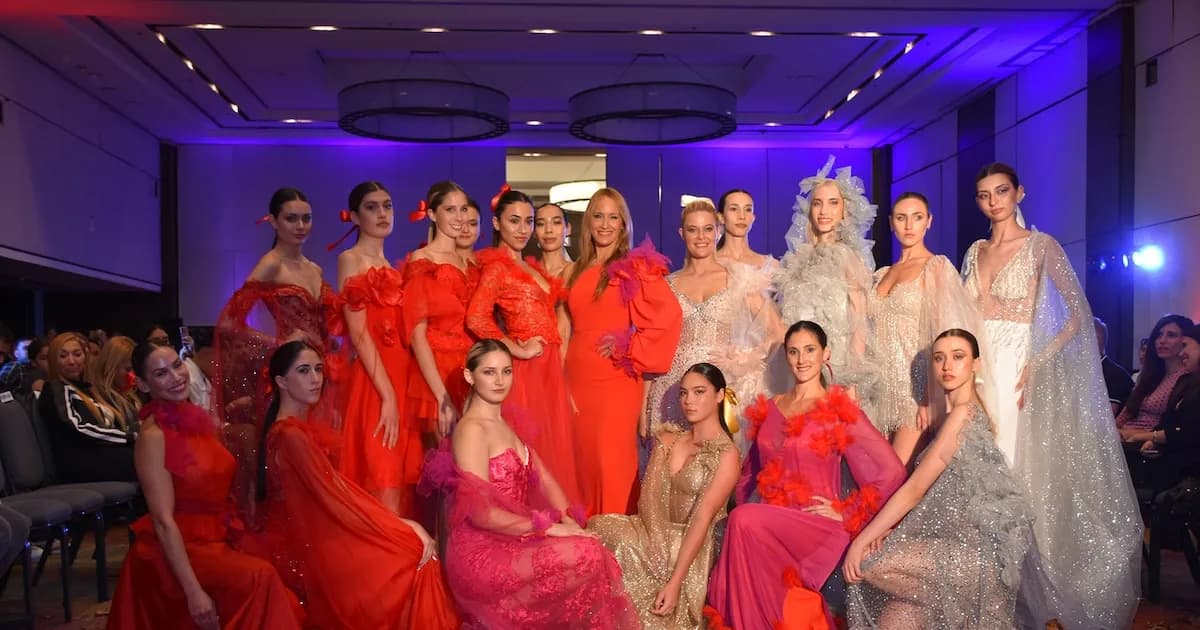 La moda argentina brilla en una gala solidaria en Buenos Aires
