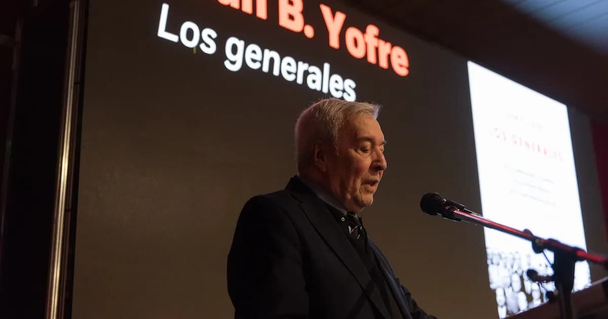 El Tata Yofre lanza su nuevo libro sobre secretos militares y la historia argentina