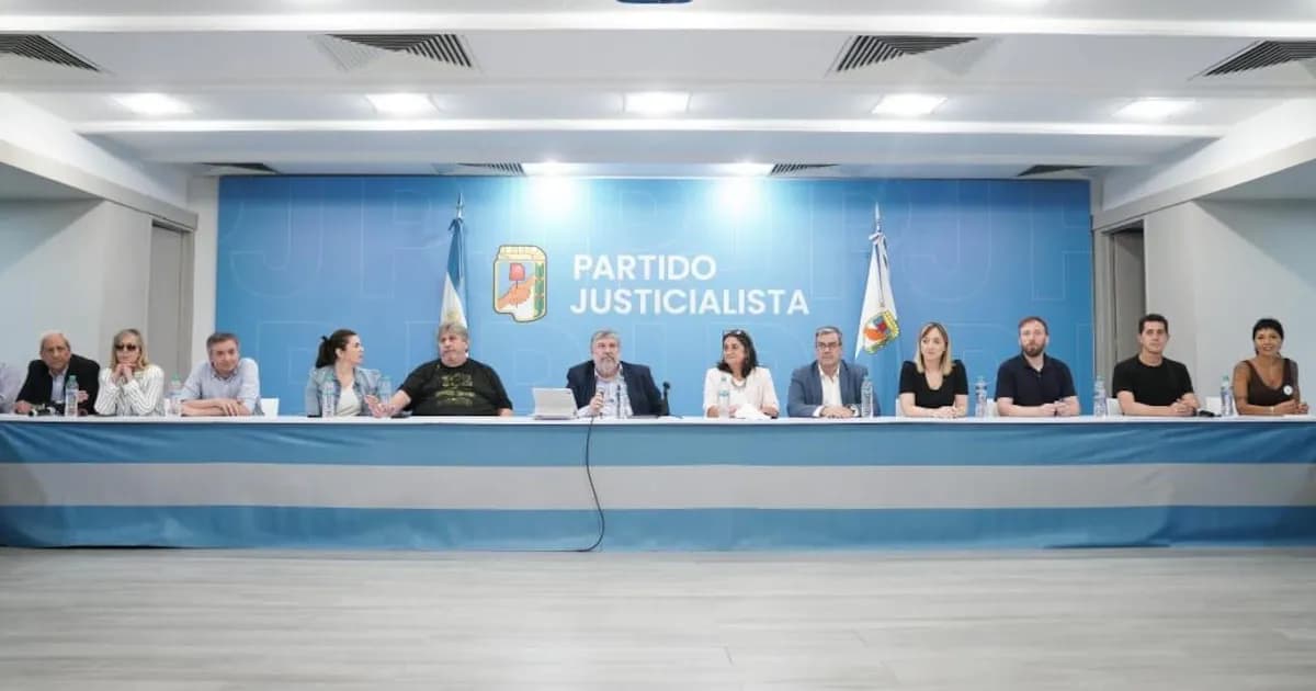 El PJ se reune en medio de tensiones internas y aboga por la libertad de Cristina Kirchner