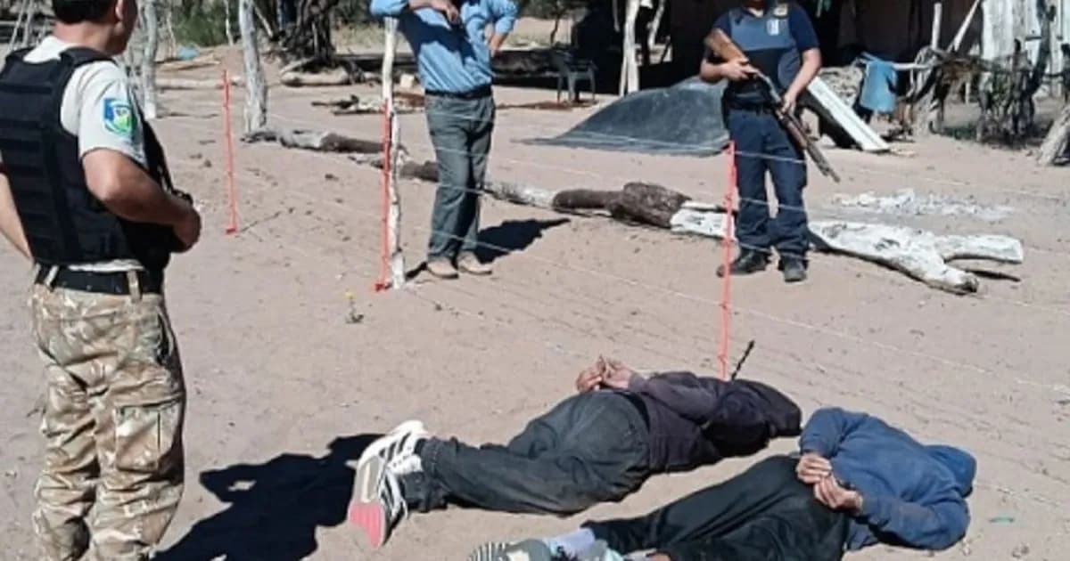 Detenidos en Mendoza: dos prófugos de homicidio cazaban para sobrevivir en el desierto